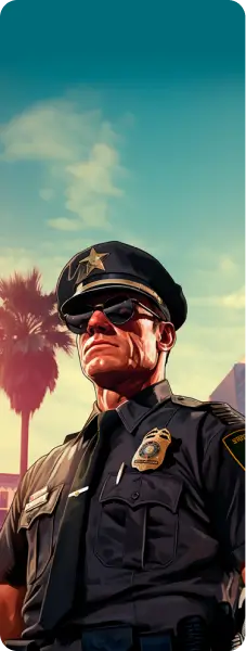 Policeman background